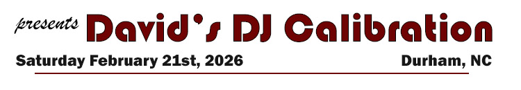 DJ Calibration 2/21/2026